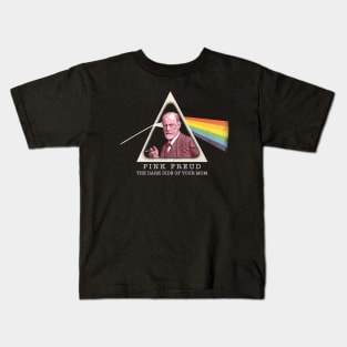 Pink Freud Dark Side Of Your Mom Kids T-Shirt